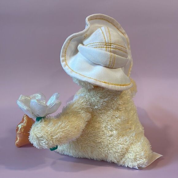 Commonwealth Toys Duck holding Flower w Butterfly & White Hat Excellent Used Co… - Picture 4 of 8